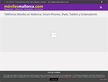Tablet Screenshot of movilesmallorca.com